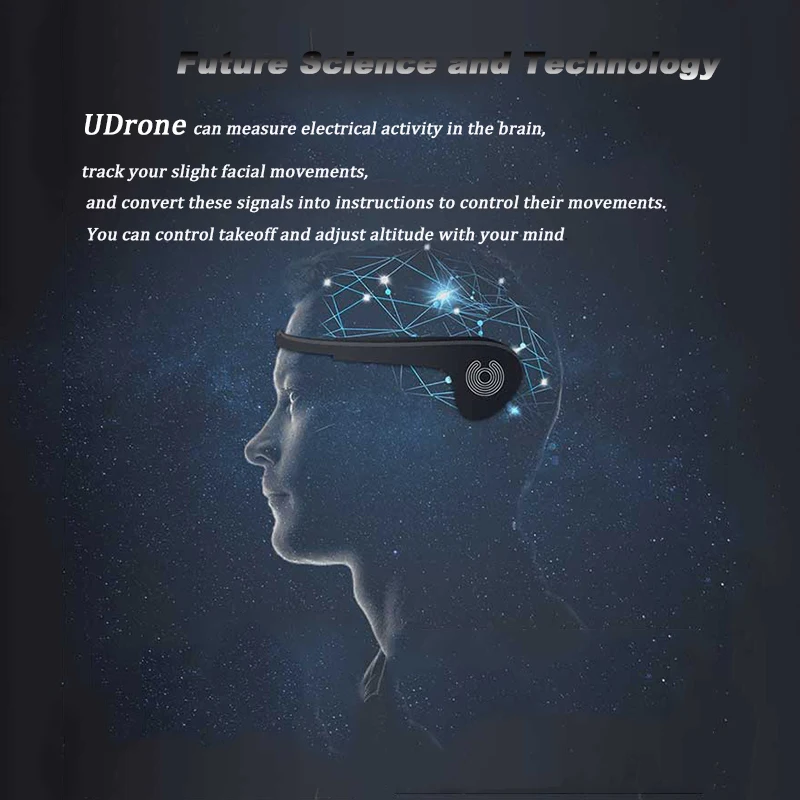 UDrone mi nd Дрон для чтения HD AI камера для слежения за лицом 1080P костюм PK Дрон 4k mi Дрон воздушный Дрон воздушная широкоугольная камера