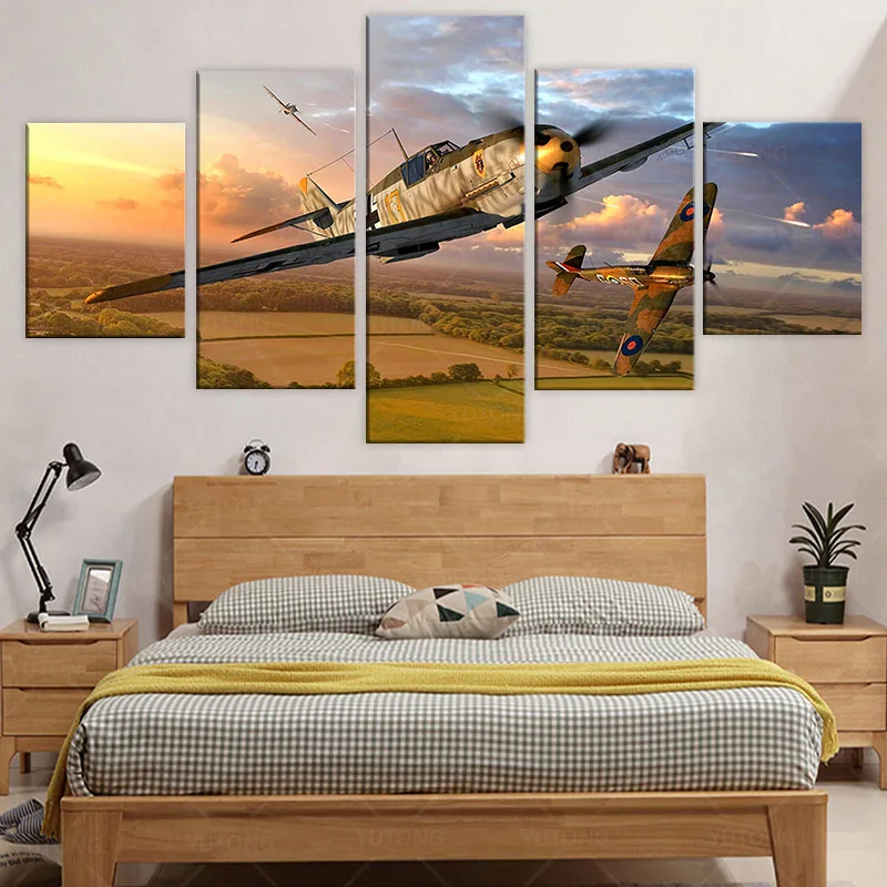 Безрамные Картины военный постер изображение самолета мировые военные самолеты
