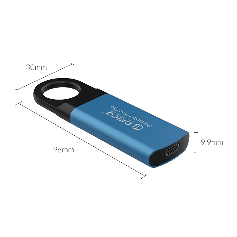 ORICO мини внешний SSD M2 NVME жесткий диск 1 ТБ 128 ГБ 256 ГБ 512 ГБ NVME мобильный портативный SSD USB C 3,1 10 Гбит/с Твердотельный накопитель