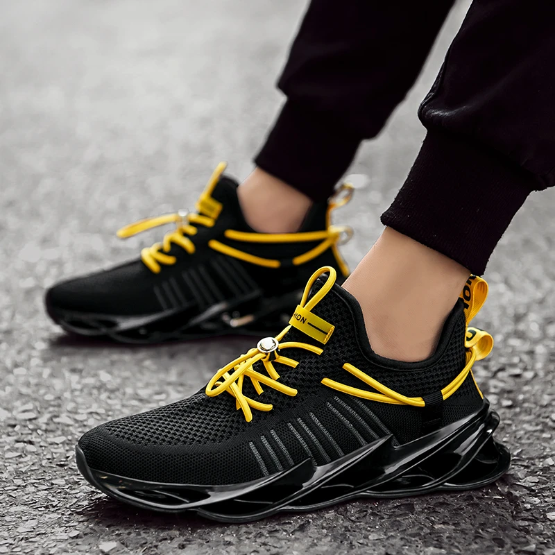 

Fashion New Trend Blade Running Shoes For Men Man Sneakers Sports Walking Shoe Masculino Adulto Zapatillas Zapatos De Hombre