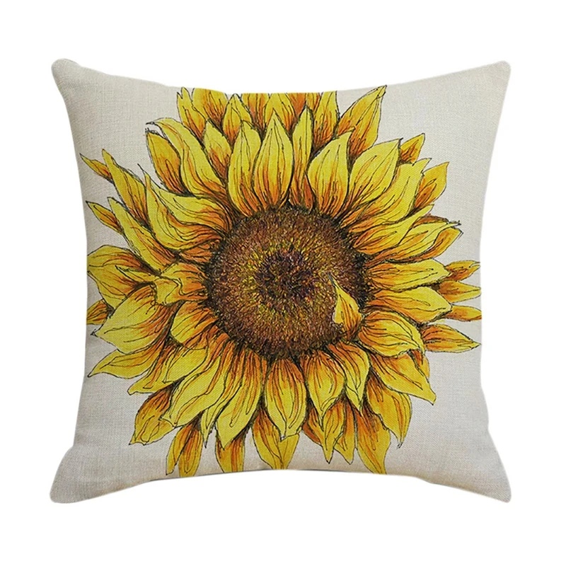 

Christmas Square Pillowcase Home Decor Linen Pillow Cases Cushion Covers For Sofa Car Red Pattern Gift 45X45cm