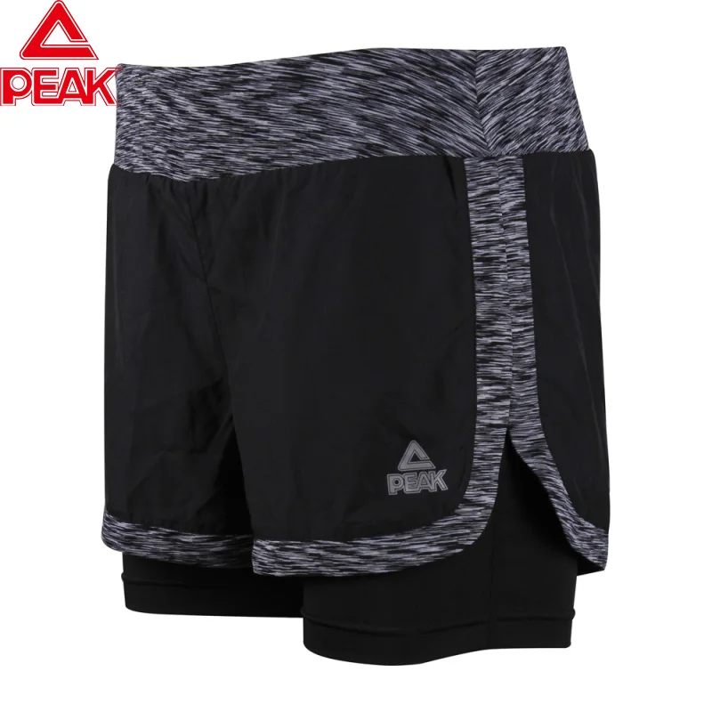 Женские компрессионные шорты PEAK Спортивные Леггинсы женские колготки для бега