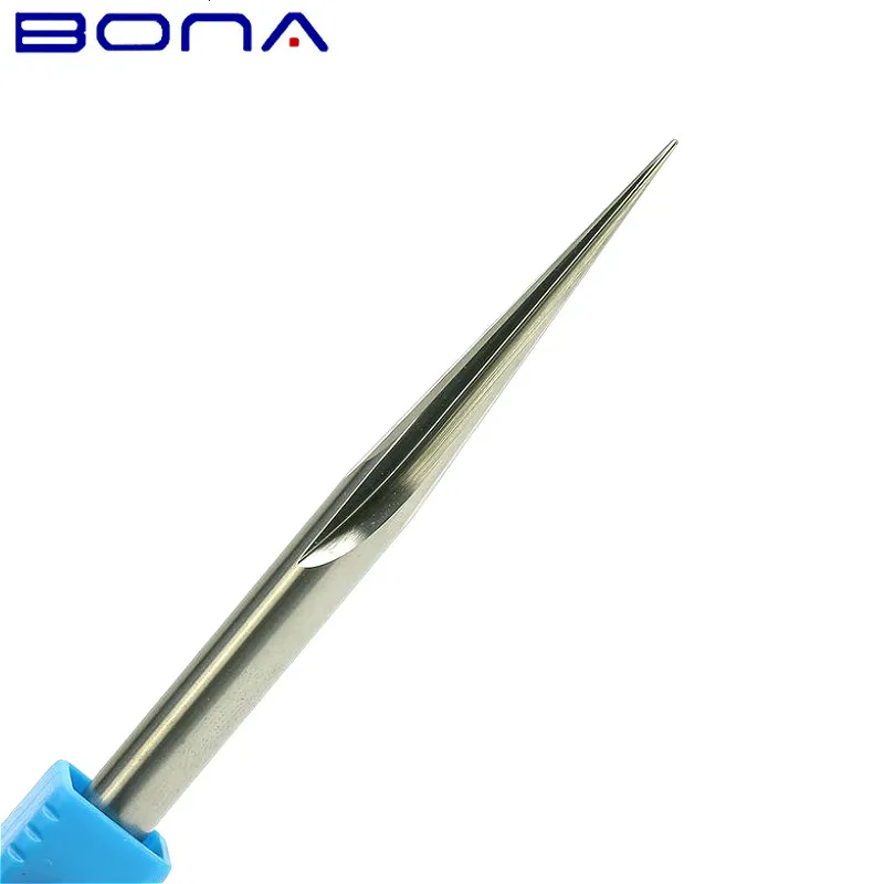 6*30*70L Tip-0.5mm V канавка резак с двумя канавками прямая карбидная бита инструменты
