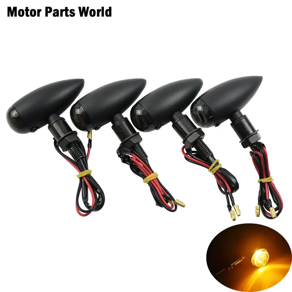 Указатели поворота для мотоцикла 2 шт./4 шт. мигающие огни лампа Harley Sportster XL Bobber Chopper