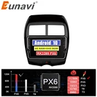Автомагнитола Eunavi, мультимедийный ПК плеер, 2 din, GPS, TDA7851, сабвуфер, USB, для Mitsubishi ASX 2013-2016