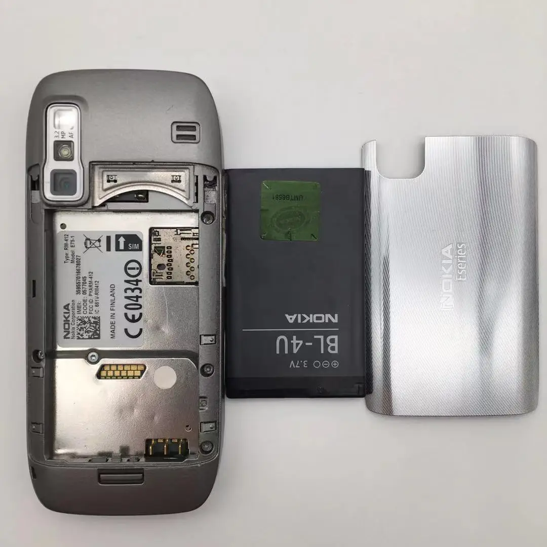 nokia e75 refurbished original unlocked nokia e75 slide 2 4 inch gsm 3g symbian mobile phone with a gps wifi fm free global shipping