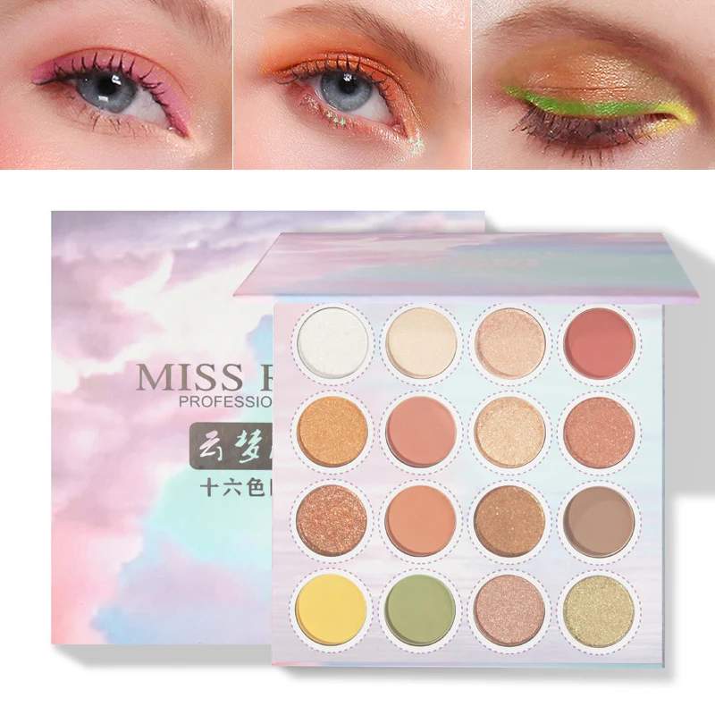 

MISS ROSE Косметика прекрасные тени для глаз палитра теней для век 16 цветов MA