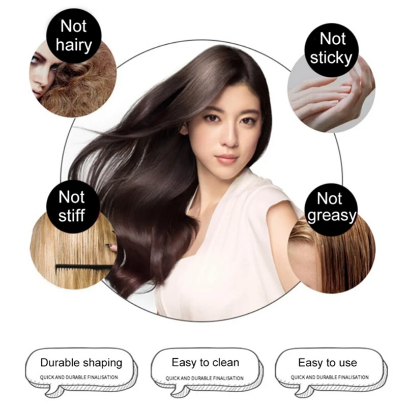 

Broken Hair Finishing Cream Long-Lasting Not Sticky Not Greasy Hair Styling Wax Rapid Fixing