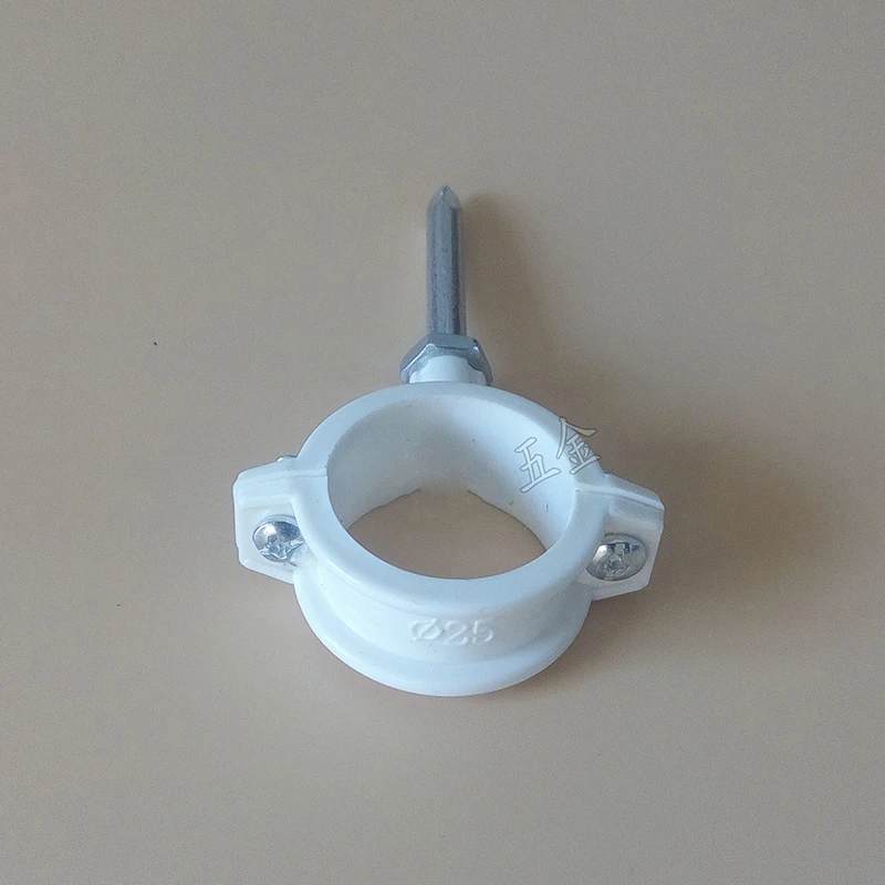 10 шт. пвх хомут для труб 20 25 32 40 мм национальному стандарту утолщенной