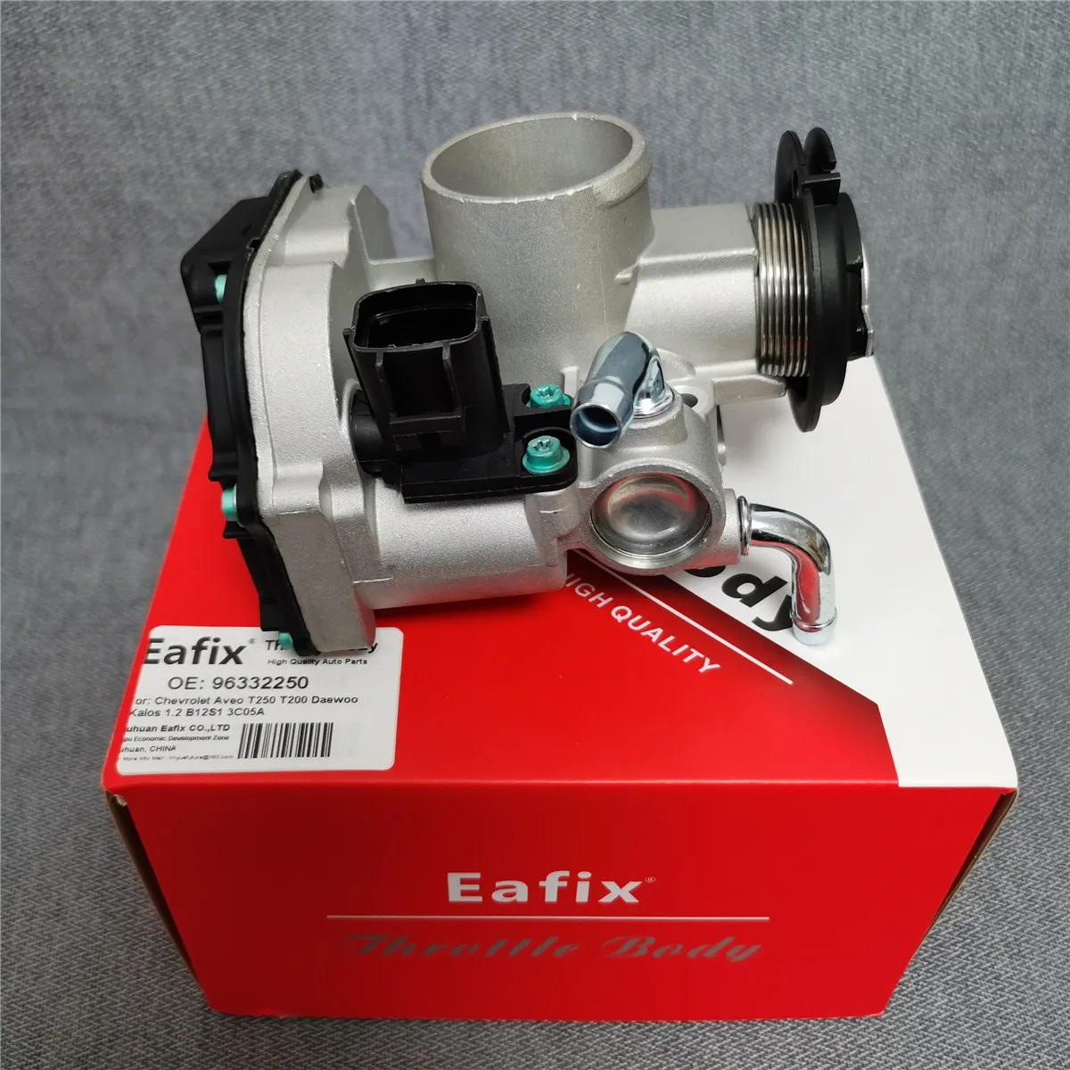 Eafix корпус дроссельной заслонки OE 96332250 для Chevrolet Aveo DAEWOO KALOS 2003 1 2 бензиновая новая