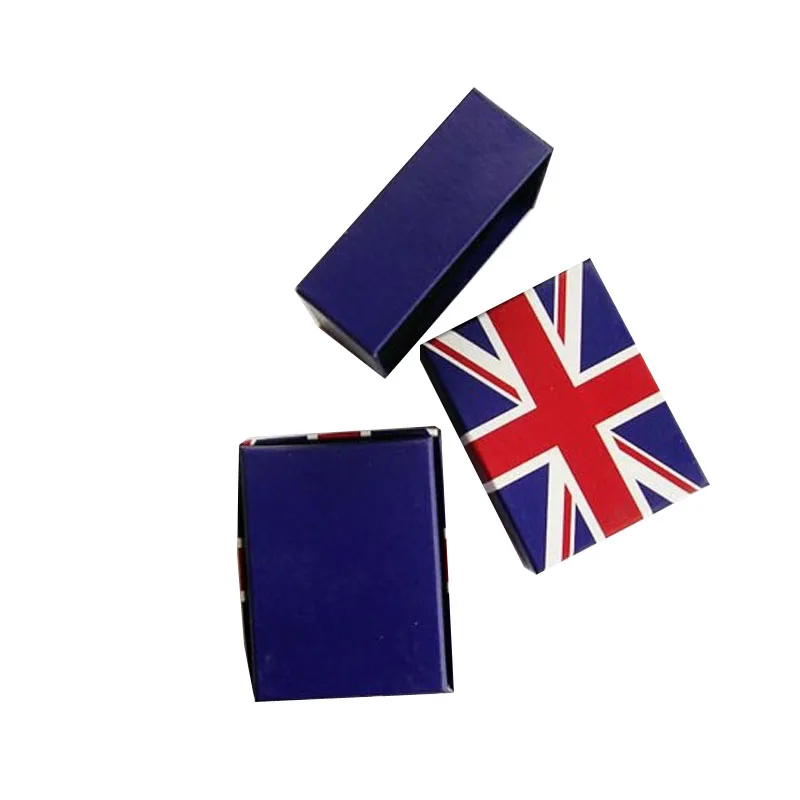 Шкатулка для ювелирных украшений в британском стиле 100 шт./лот Bristh Union Jack шкатулка