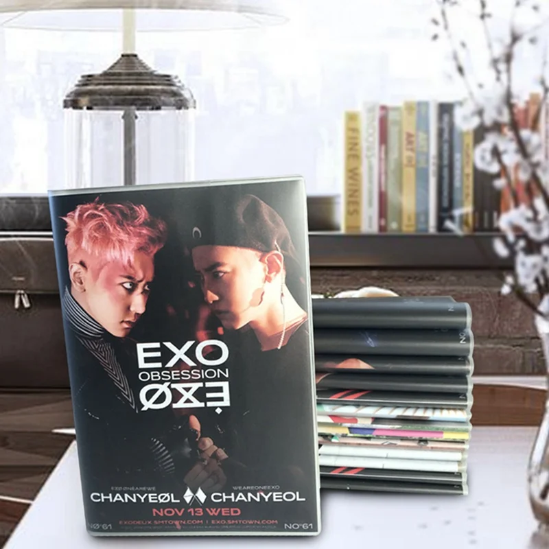 1 шт. EXO новый альбом мини дневник блокнот канцелярский Блокнот записная книжка