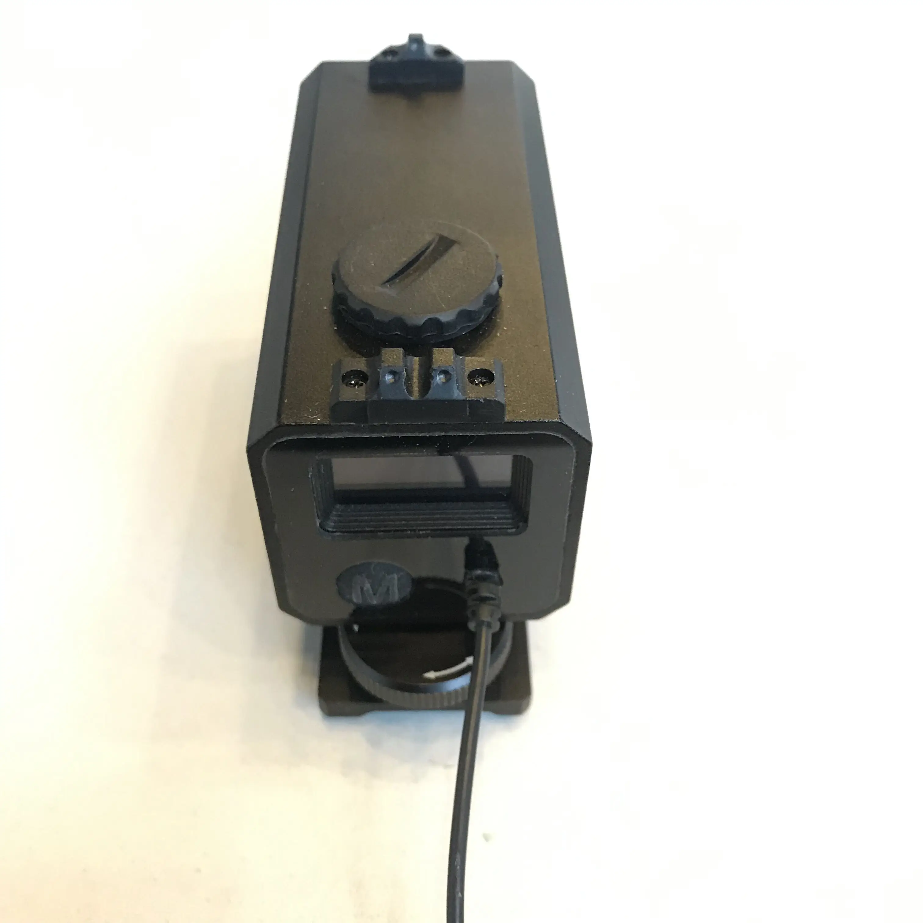 LaserWorks LE032 700 метровый лазерный дальномер из металлического сплава Riflescope mate с кронштейном с регулировкой ветрозащиты - Цвет: Bottom Mounting