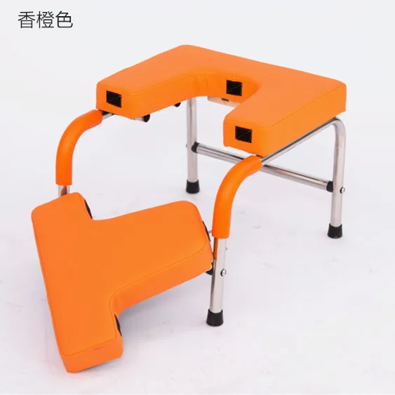 Inversion Йога из нержавеющей стали перевернутый стул оборудование для тренажерного зала фитнеса антигравитационный строительный тренажер Подставка для рук - Цвет: Армейский зеленый