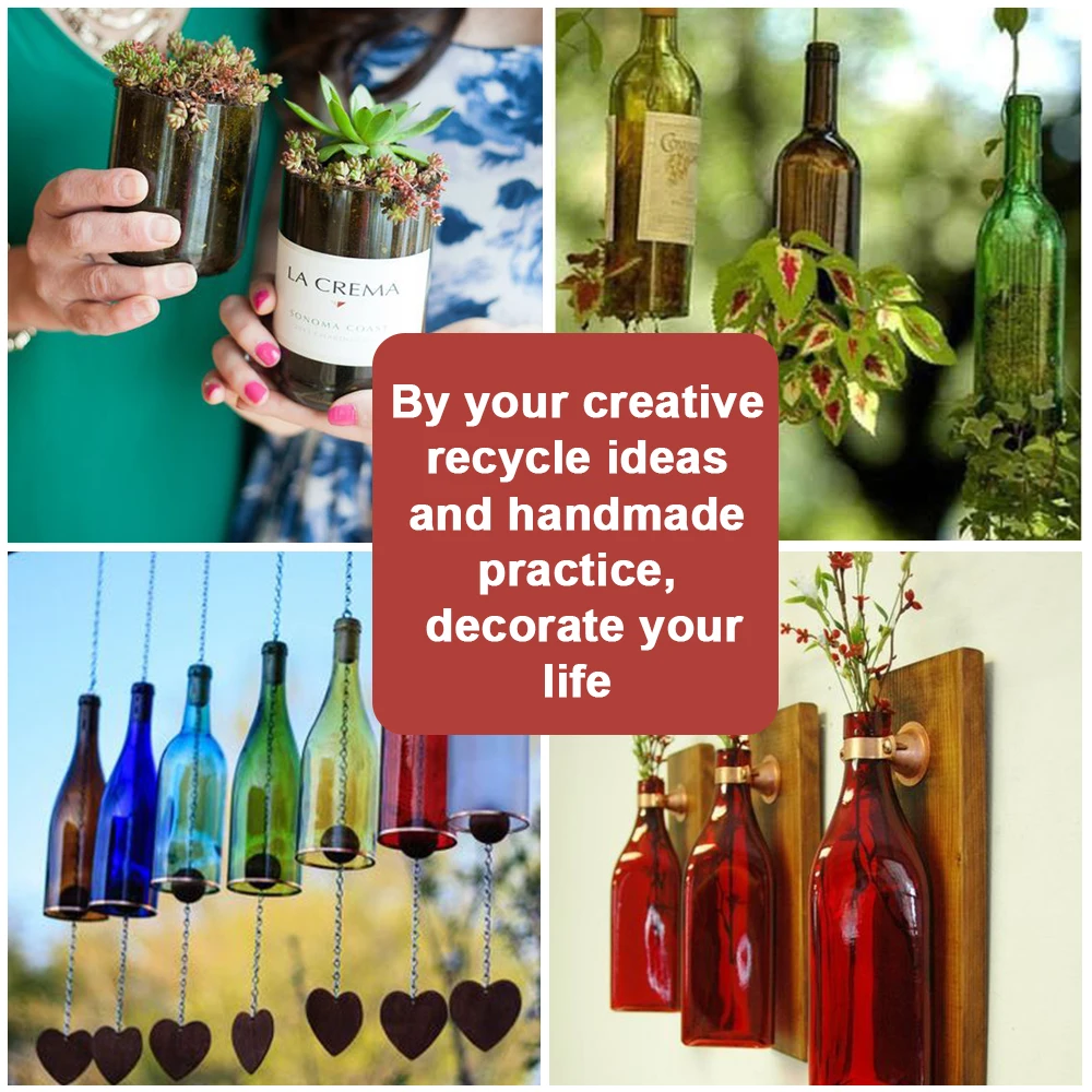 Резак для стеклянных бутылок вина пива стеклянные скульптуры резак DIY машина