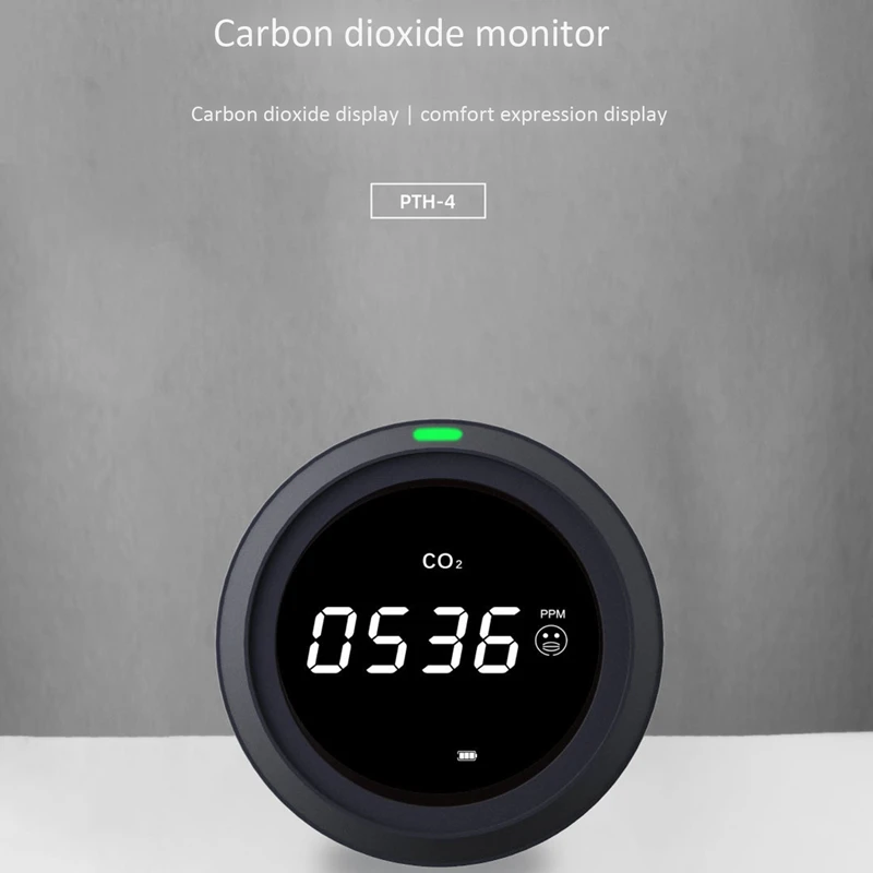 

Smart Air Quality Detector, High Sensitivity Carbon Dioxide Detector, Portable CO2 Gas Analyzer,for Home Car Agriculture