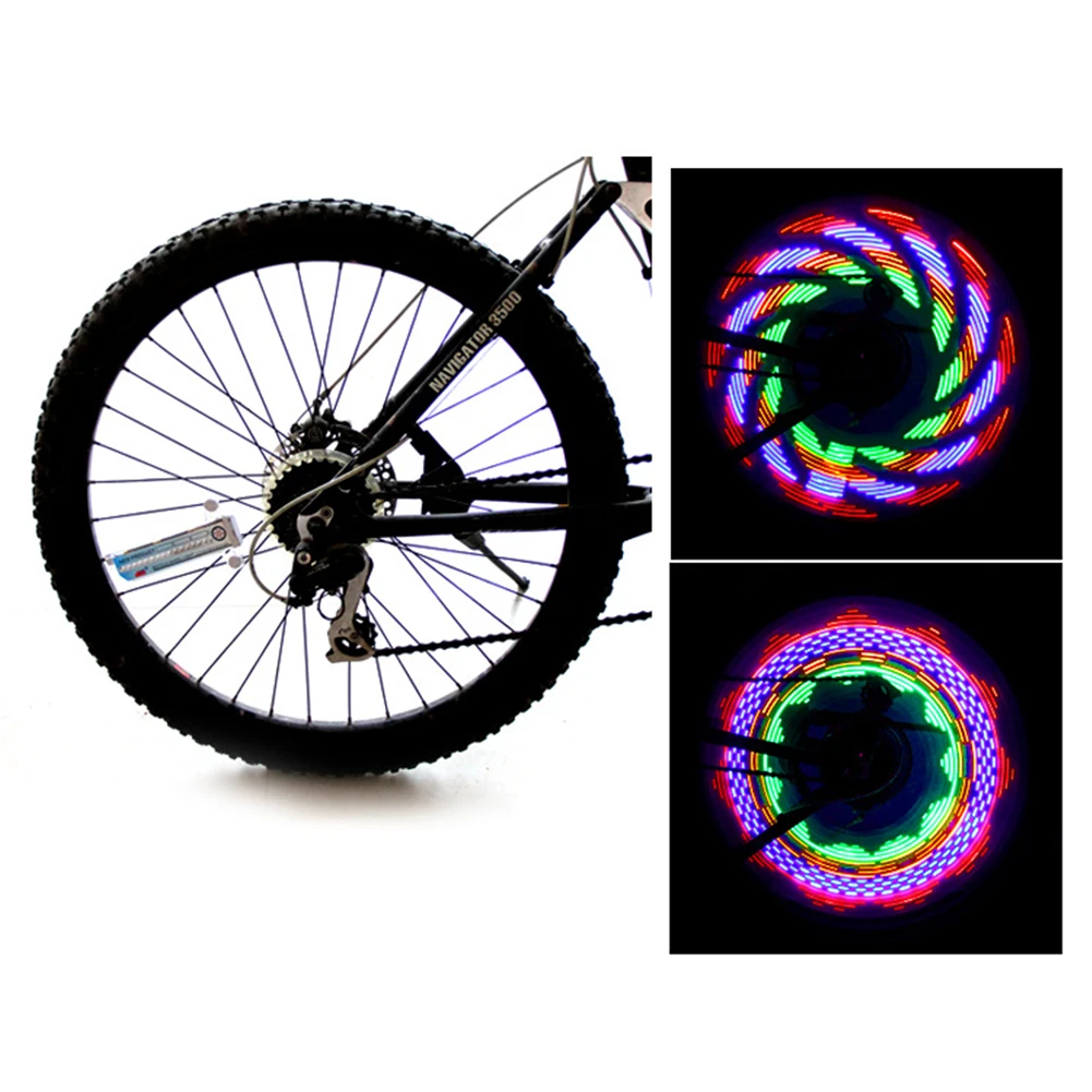 Велосипедный фонарь на колесо светодиодный водонепроницаемый велосипедный