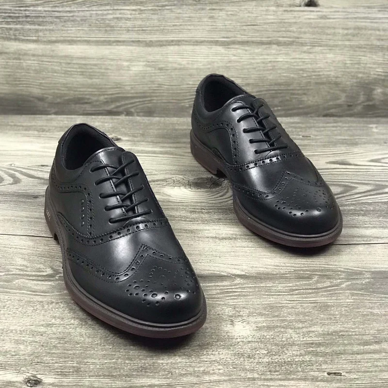 Quality Golf Shoes Men Genuine Leather Footwears Outdoor Anti Slip Walking Sneakers Size 39-45 Jogging | Спорт и развлечения