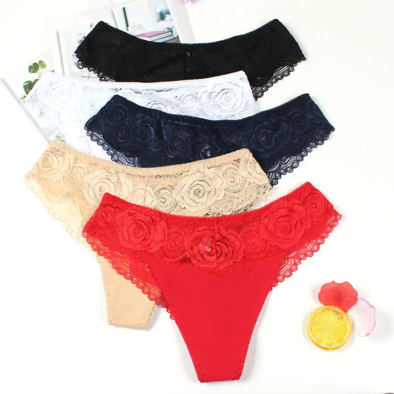 Сексуальные кружевные трусики для женщин женские стринги нижнее белье девушек