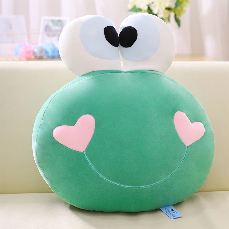 Candice guo! Милая плюшевая игрушка милая мультяшная Подушка с большими глазами