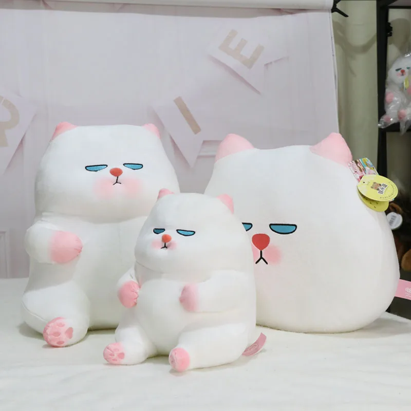 

25/40cm Cute Lazy Cat Plushies Stuffed Animals Doll Plush Toy Anime Sleeping Pillow Children's Doll