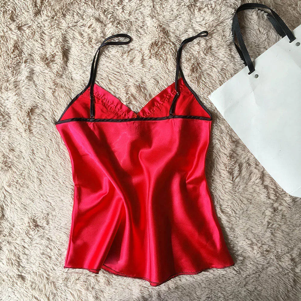 2019 женские пижамные комплекты 2 шт белье женская комбинация ночная рубашка