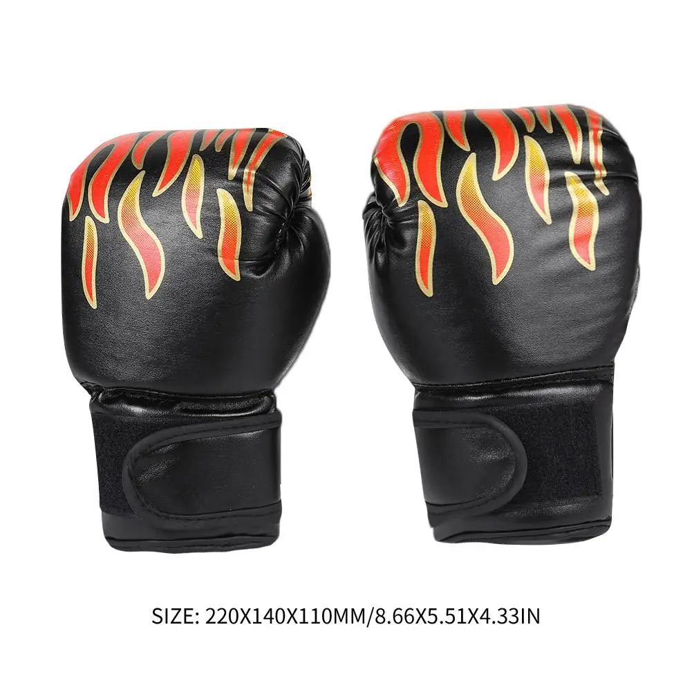 

2PCS Children Professional Boxing Gloves Children Muay Thai Sanda Breathable Boxing Gloves PU Leather boxing Training Set