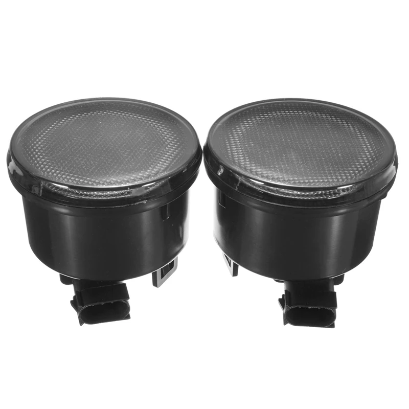 

Smoked Amber / LED Front Grille Turn Signal Light Front Fender Side Marker Light Assembly for Jeep Wrangler JK