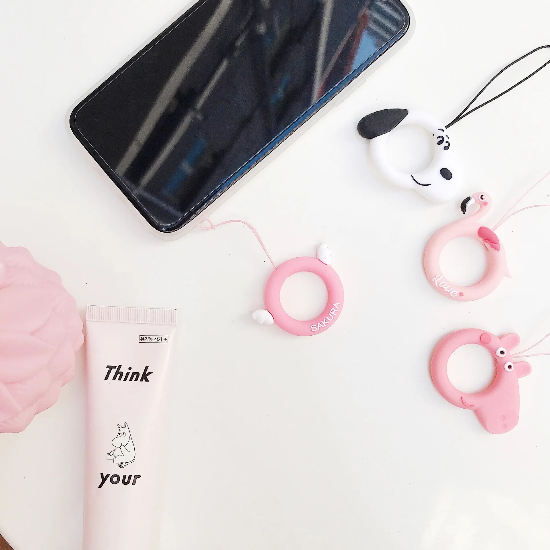 Мультипликационный удобный шнурок kurze lanyard niedlichen handy gart USB schlussel zubehor lanyard|Ремешки