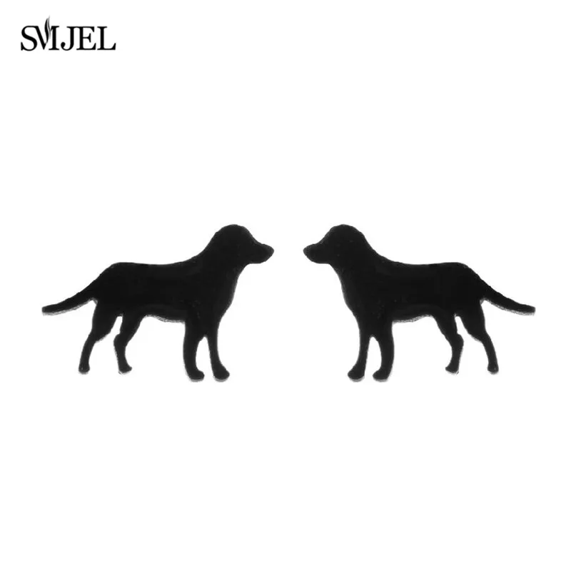 Серьги-гвоздики женские из нержавеющей стали с изображением животных | Украшения