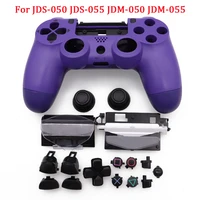 tingdong housing shell case cover for ps4 jdm 050 jdm 050jdm 055 controller gamepad replacement full shell buttons mod kit