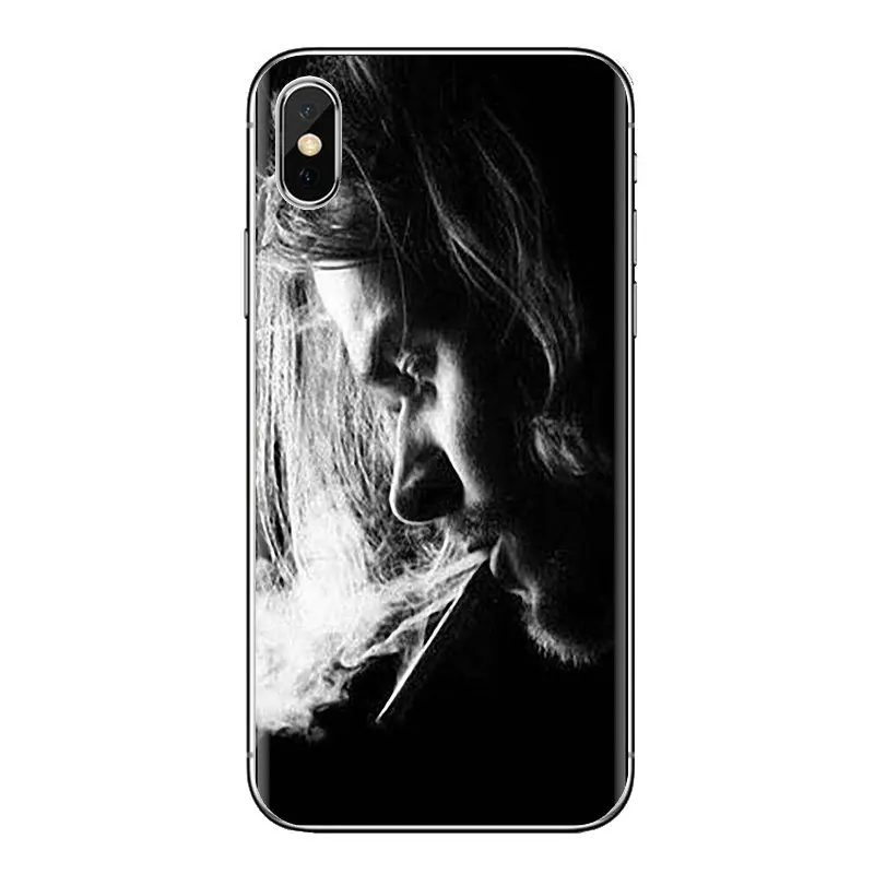 For Samsung Galaxy J1 J2 J3 J4 J5 J6 J7 J8 Plus 2018 Prime 2015 2016 2017 Transparent TPU Housing Kurt Cobain Nirvana Rock Bands |