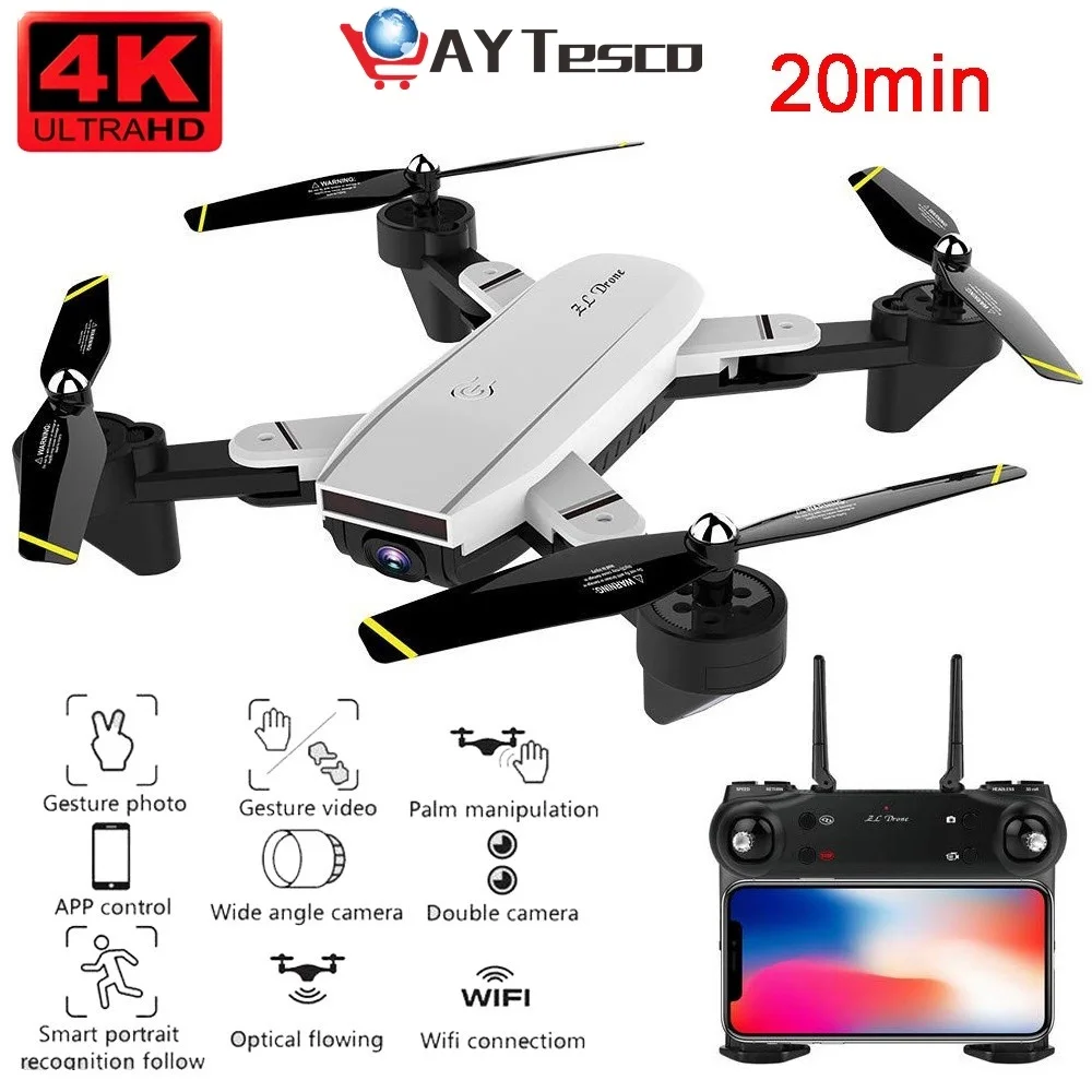 

SG700D RC Drone 4K HD Dual Camera WiFi Transmission Fpv Optical Flow Rc Helicopter Drones Camera RC Drone Quadcopter Dron Toypop