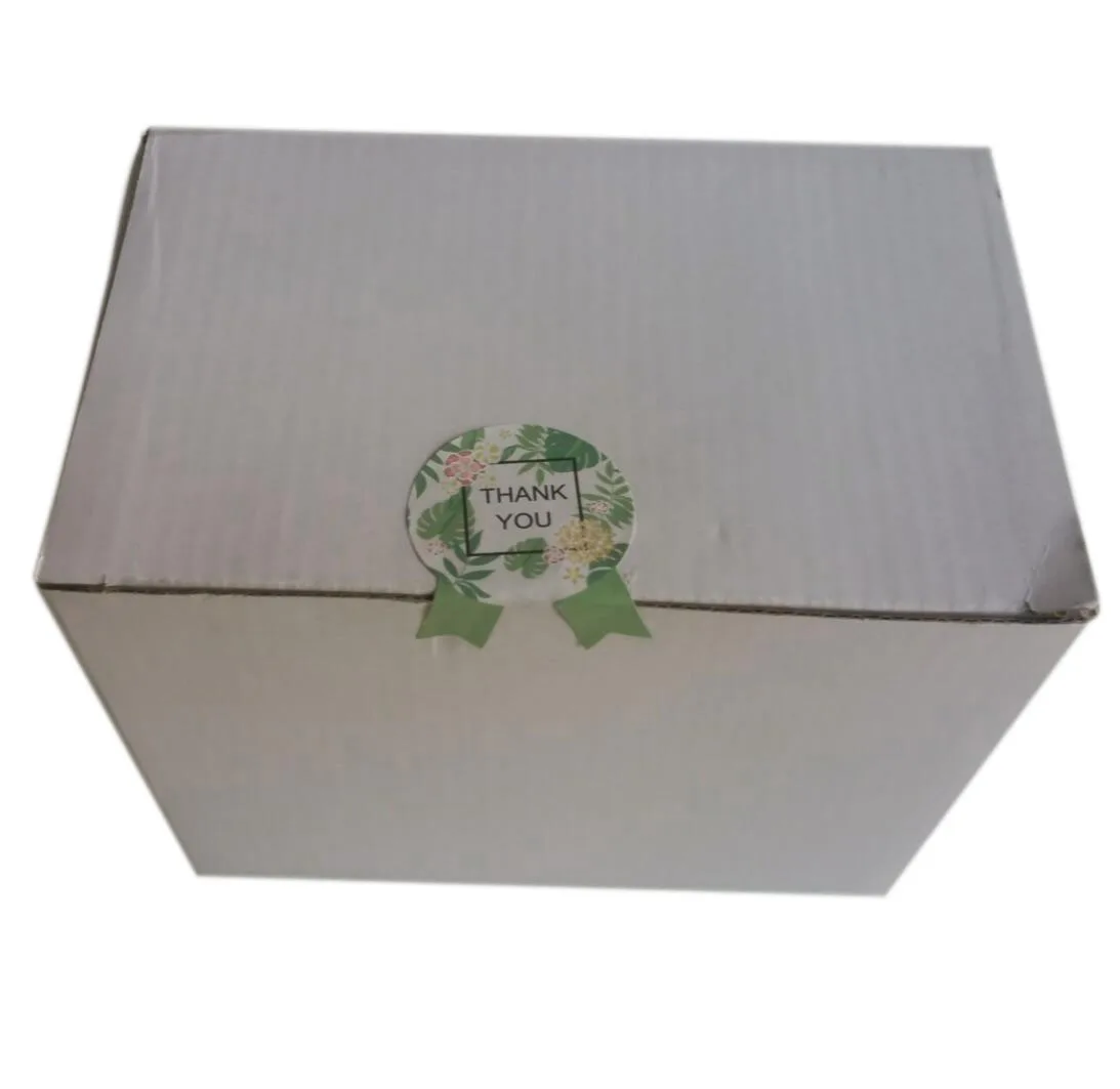 Многофункциональная наклейка Ручная работа спасибо в форме медали 80 шт./лот |