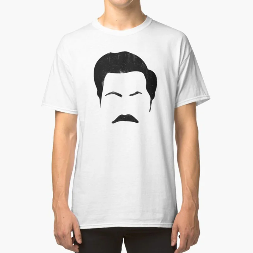 

Swanson T-Shirt Ron Swanson Mustache Parks And Rec Parks And Recreation