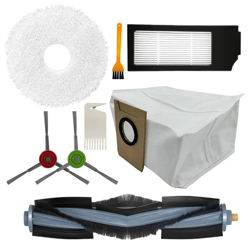 

HEPA Filter Mop Main/Side Brush Pad Dust Bag For Ecovacs Deebot X1 Turbo / Omni Robot Vacuum Cleaner Spare Parts