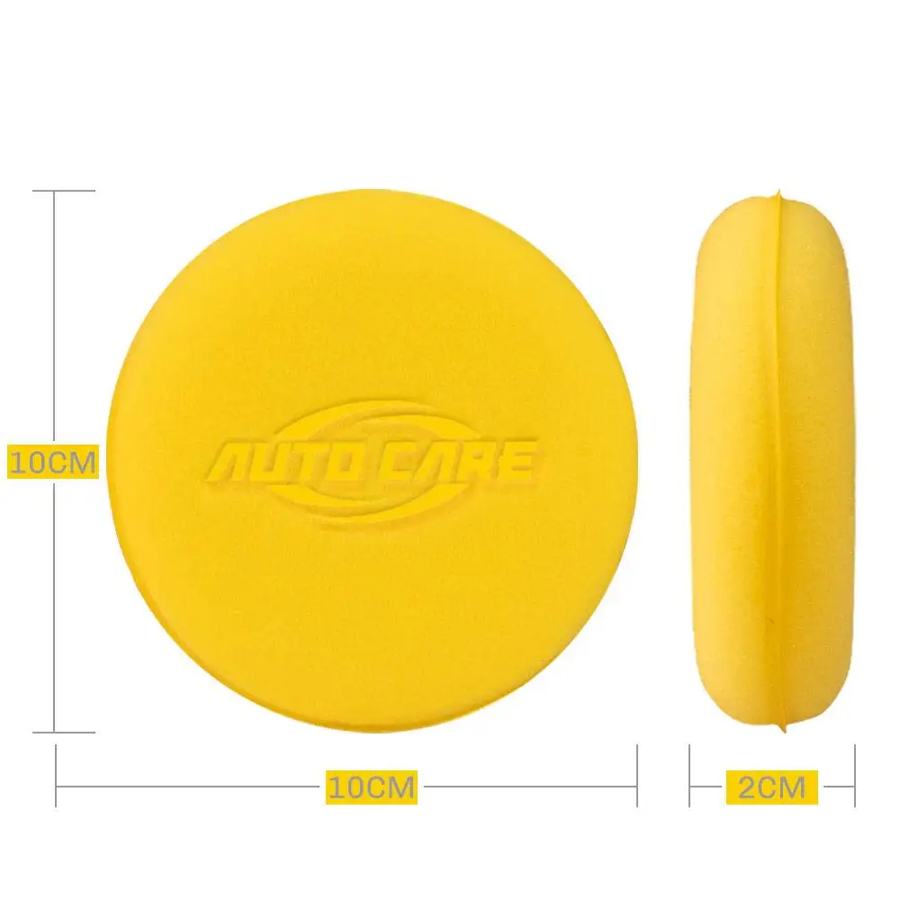 

1pcs Car Waxing Polish Sponge Wax Applicator Pads For Car Cleaning Wax Foam Dust Remove Car Care Supplies 100x100x20mm