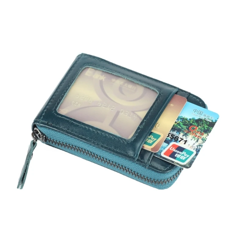 Rfid Противоугонная щетка головка органа карты слой кожи масла большая емкость