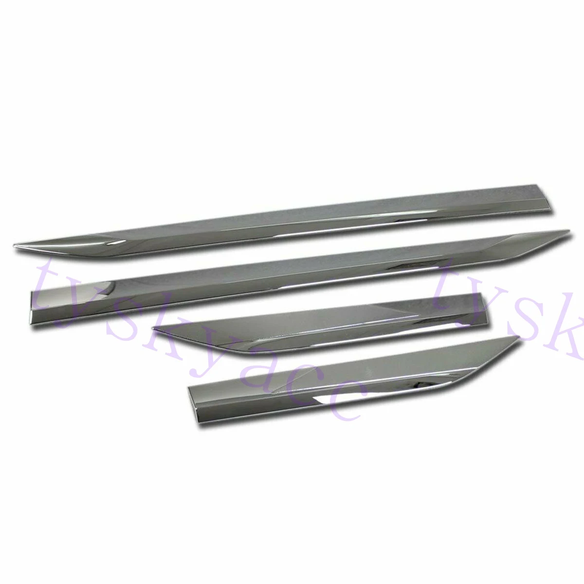 Exterior Chrome Door Side Body Molding Cover Trim Strips Protector Accessories Fit For Toyota RAV4 2019 2020 | Автомобили и