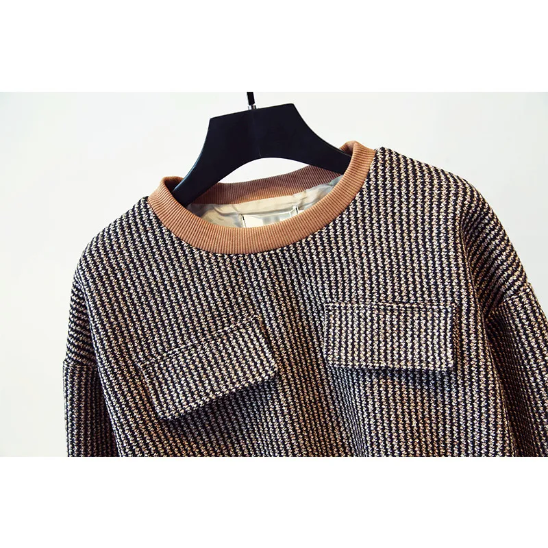 Женский комплект из двух предметов укороченный топ и юбка модный костюм в