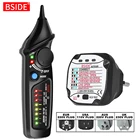 Комплект для проверки безопасности цепи BSIDE AVD06 детектор напряжения и тестер розеток RCD GFCI тест NCV проверка целостности нейтрального провода под напряжением