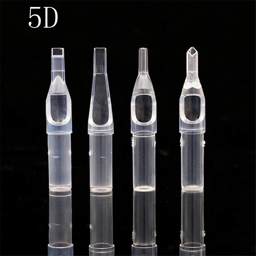 100 шт. Типсы для тату игл разного размера|Типсы тату-машинок| |