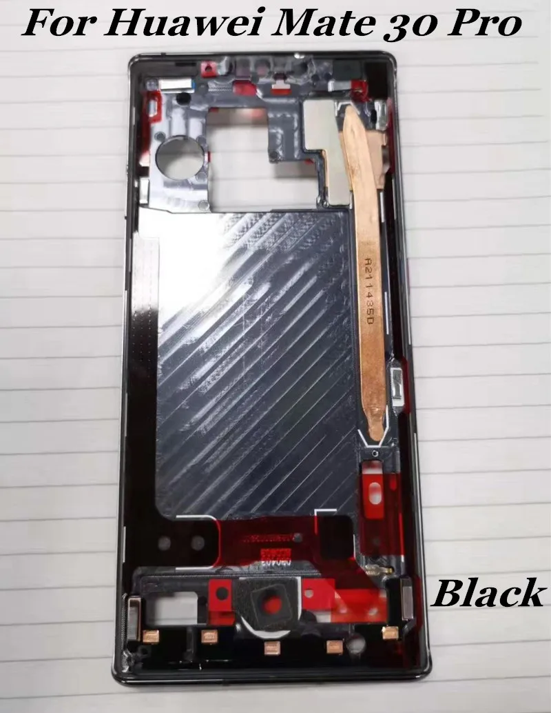 100% оригинал для Huawei Mate 30 pro средняя рамка ЖК дисплей опорная пластина корпус
