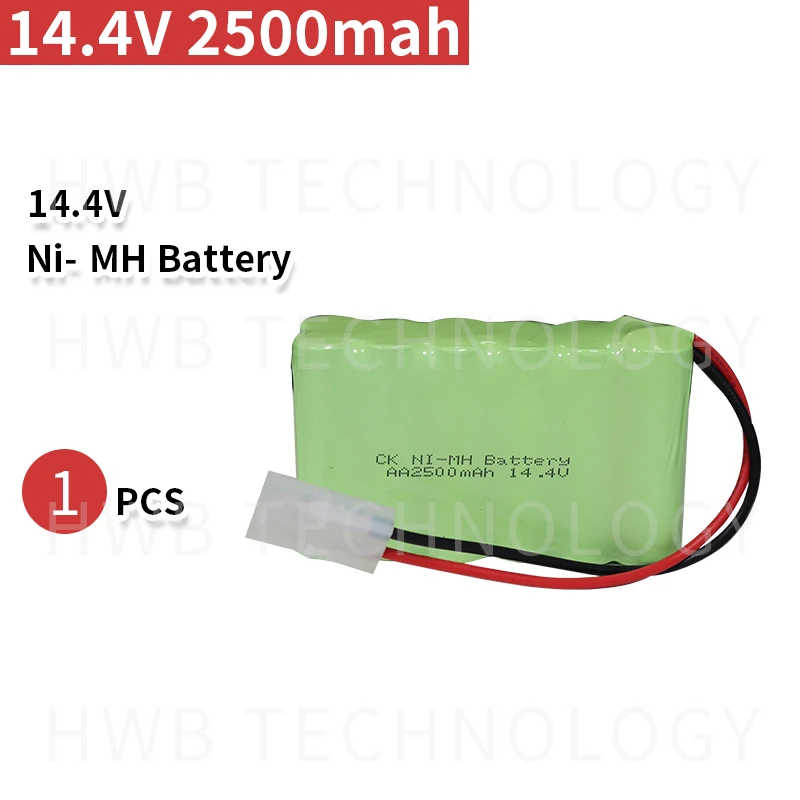 1X KX Ni-MH 14,4 V 1800mAh Ni-MH AA Аккумуляторная батарея с вилками