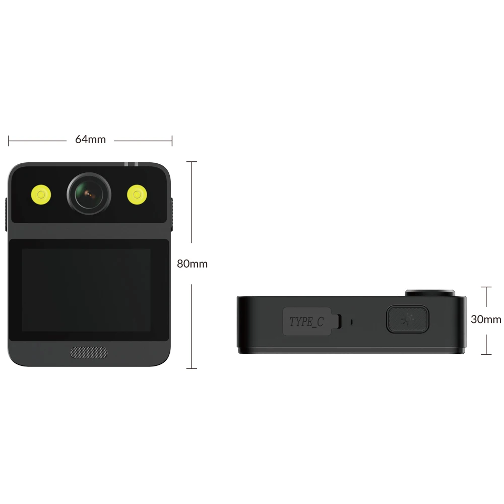 SJCAM A20 портативная камера носимый корпус инфракрасная безопасности ночное