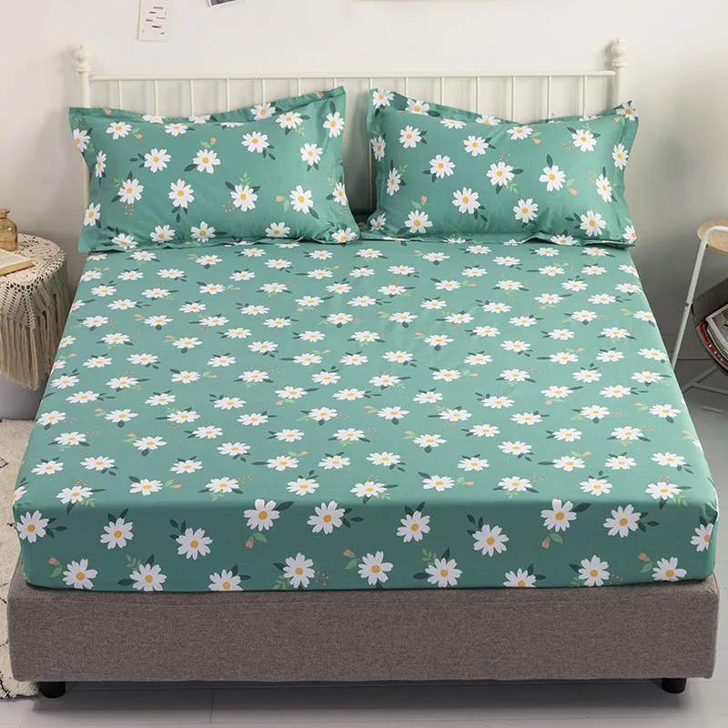 3 шт. Комплект постельного белья из 100% хлопка с 2 наволочками | Дом и сад