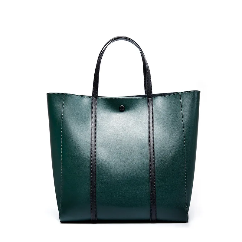 Сумка тоут женская из натуральной коровьей кожи мессенджер Роскошный