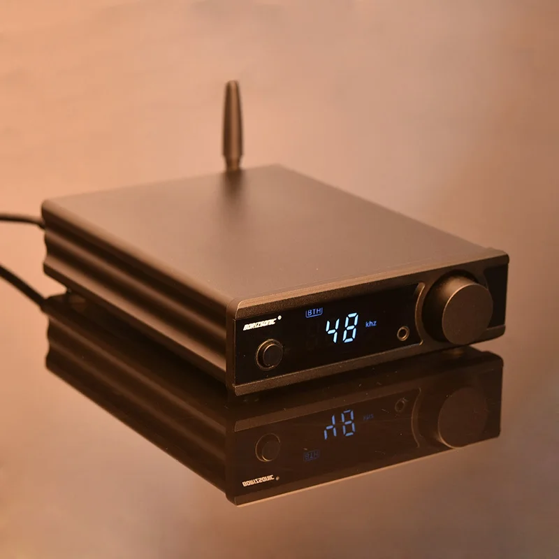HiFi Bluetooth 5,0 аудио декодер TDA7498E 2,1 каналов 200 Вт усилитель мощности с активным сабвуферный наушник Amp USB/OPT/COAX