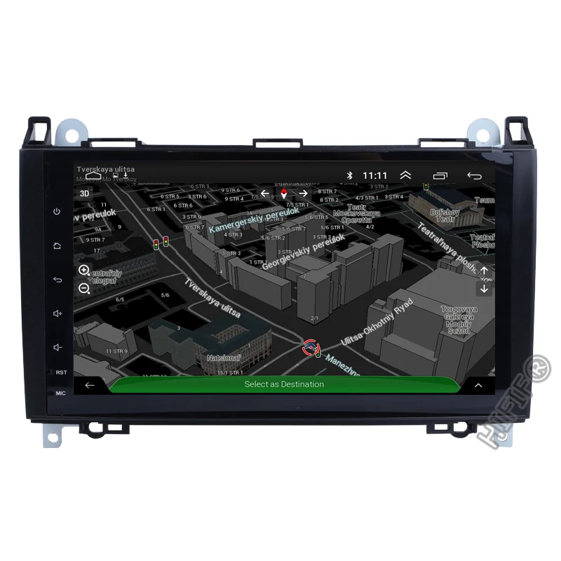 Головное устройство для Mercedes Benz B200 A B Class W169 W245 Viano Vito W639 Sprinter W906 Bluetooth 2 грамма 4G Wi Fi