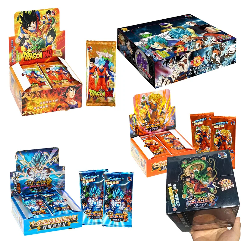 

Коллекция японских аниме-игрушек дракона 2021 года, Рождественская коллекция супер Sayayin Heros Z, карточная игра, искусство для детей